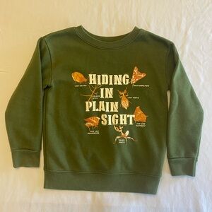 Garanimals Green Sweatshirt - Hiding in Plain Sight Design
